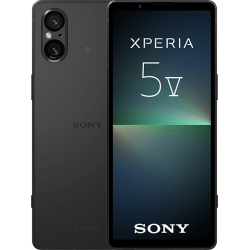 Sony Xperia 5 V Black + Sony WF-C700N Gojischwarz